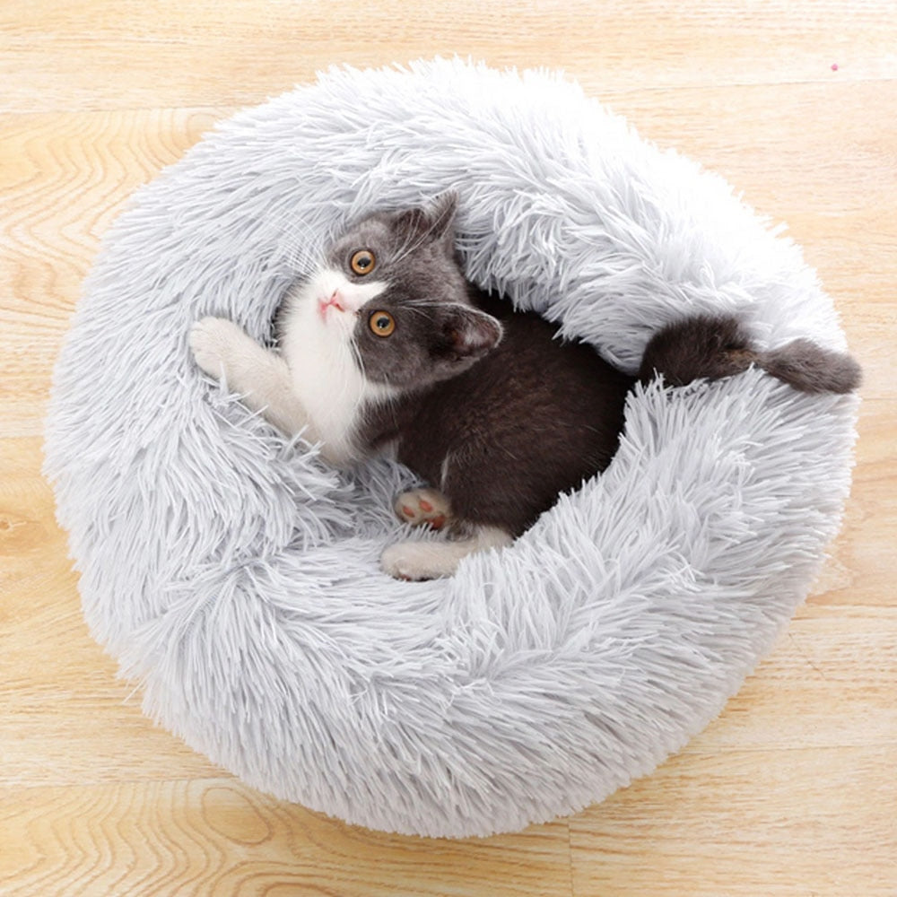 Cozy Calming Cat Bed